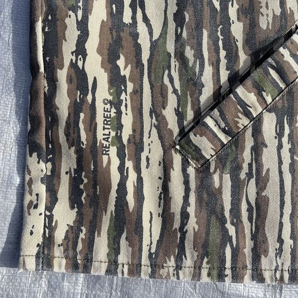 Vintage Neet Camouflage Outdoors Realtree Camo Zip Vest RARE Made In USA Size L - Picture 2 of 12